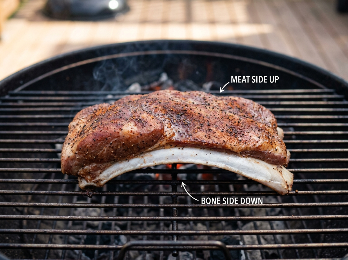 How To Cook Ribs Bone Down