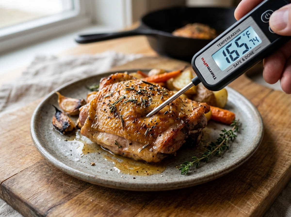 At What Temperature Are Chicken Thighs Done