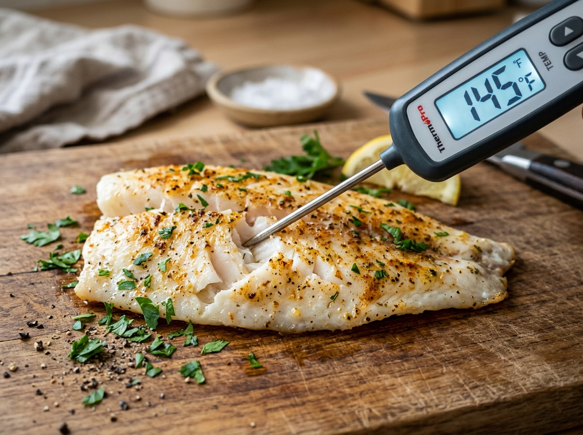 At What Temperature Is Tilapia Done