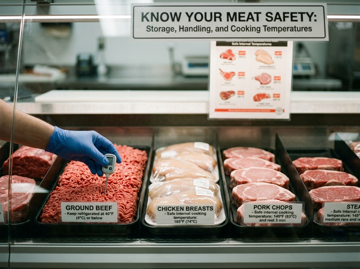 Being Aware Of The Safety Around Different Meats