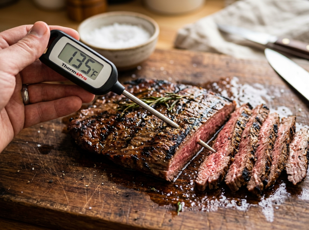 Finding The Perfect Flank Steak Temperature