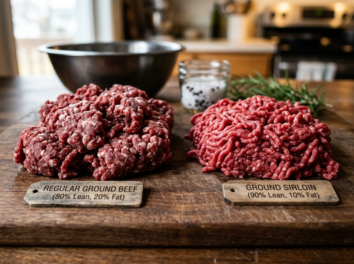Ground Sirloin Vs. Regular Ground Beef: Which Is Best