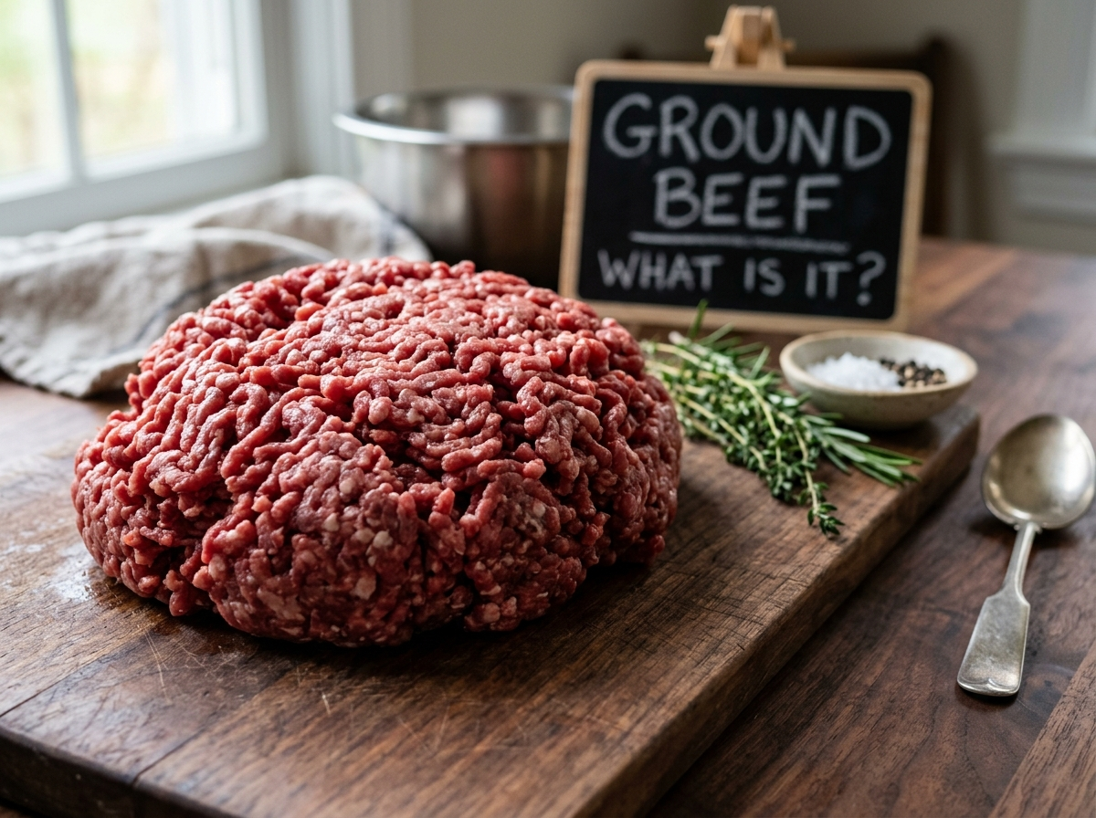 Ground Beef: What Is It