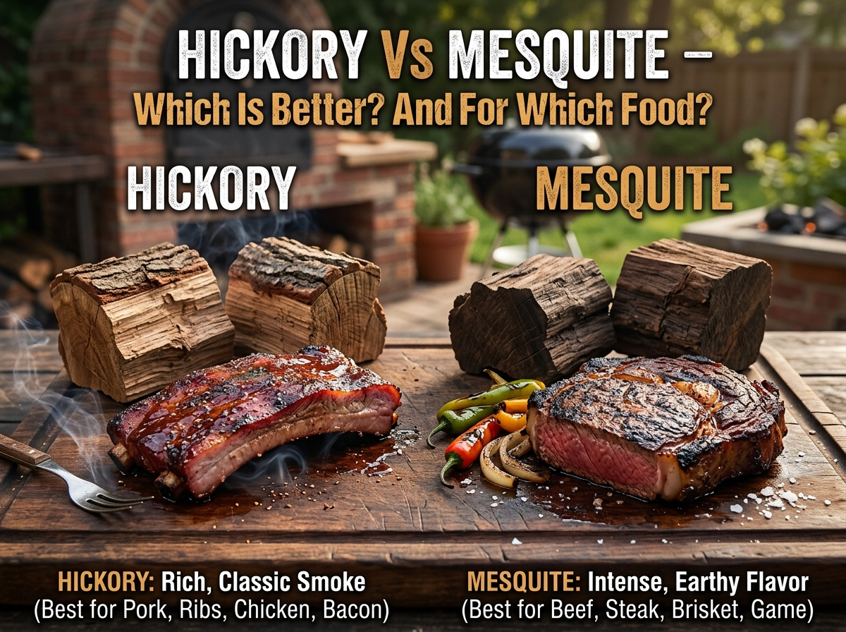 Hickory Vs Mesquite – Which Is Better? And For Which Food?