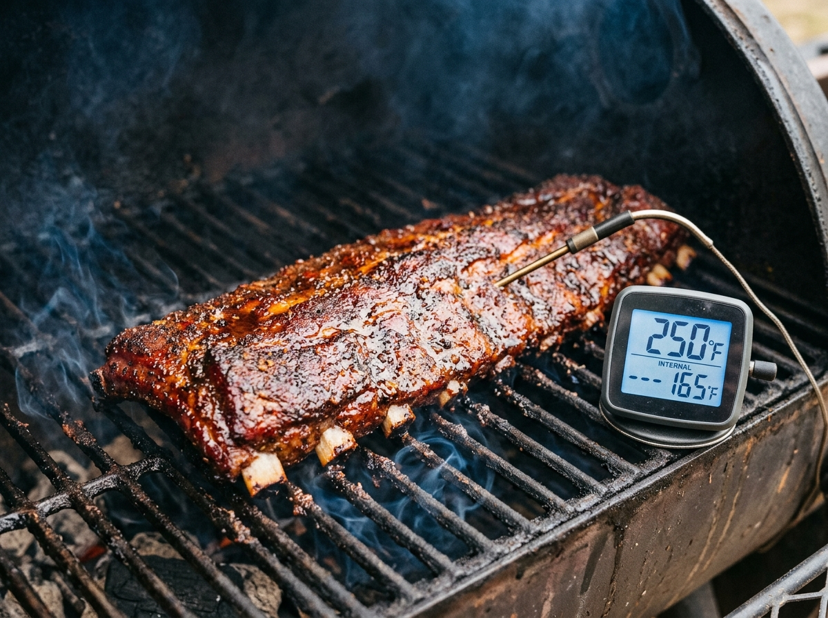 How Long To Smoke Ribs At 250 And 275 Degrees Fahrenheit