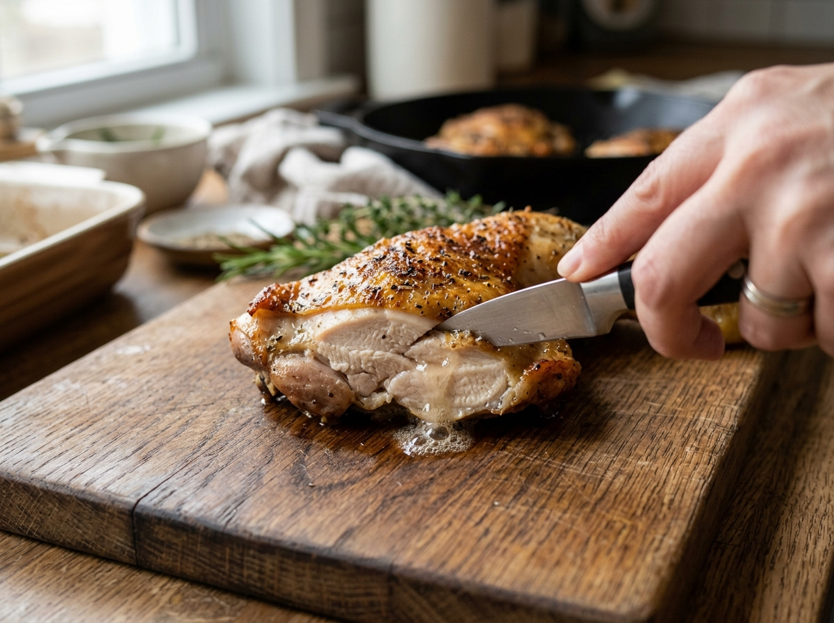 How To Check Chicken Thighs Cooked Without A Thermometer