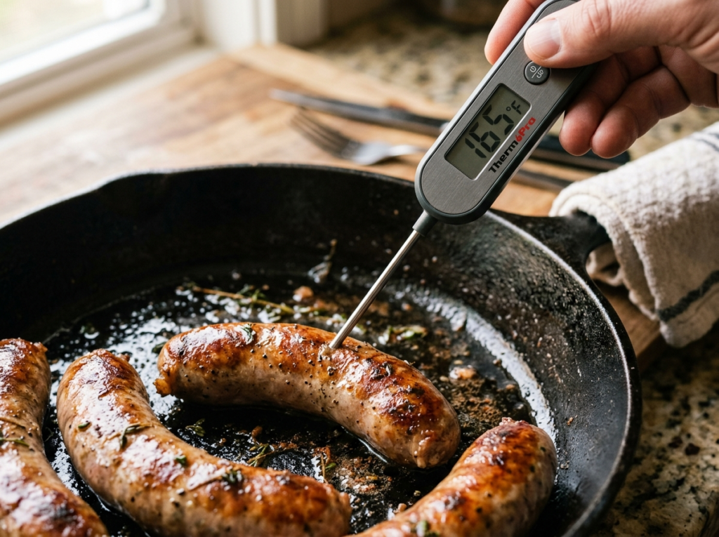How To Know When Pork Sausage Is Cooked
