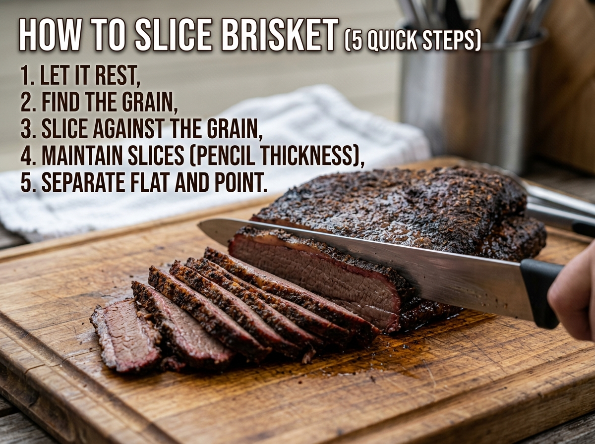 How To Slice Brisket (5 Quick Steps)