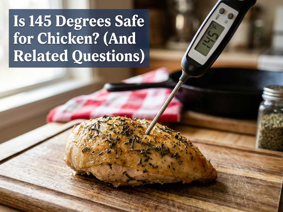 Is 145 Degrees Safe For Chicken And Related Questions