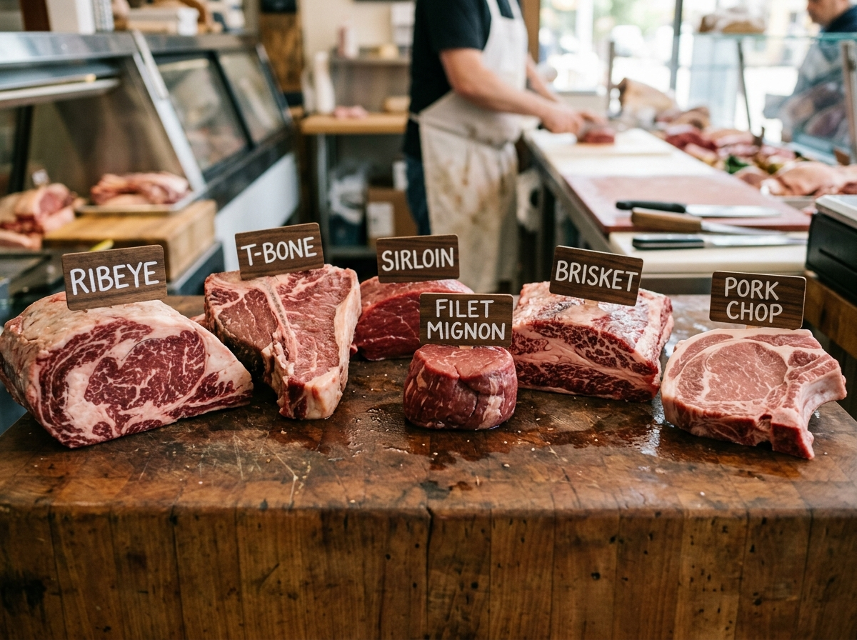 The Different Cuts Of Meat