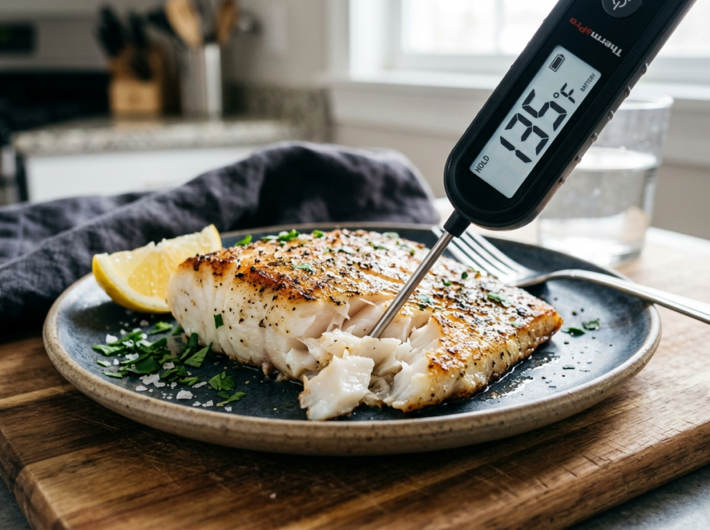 The Internal Temperature Of Halibut When Done