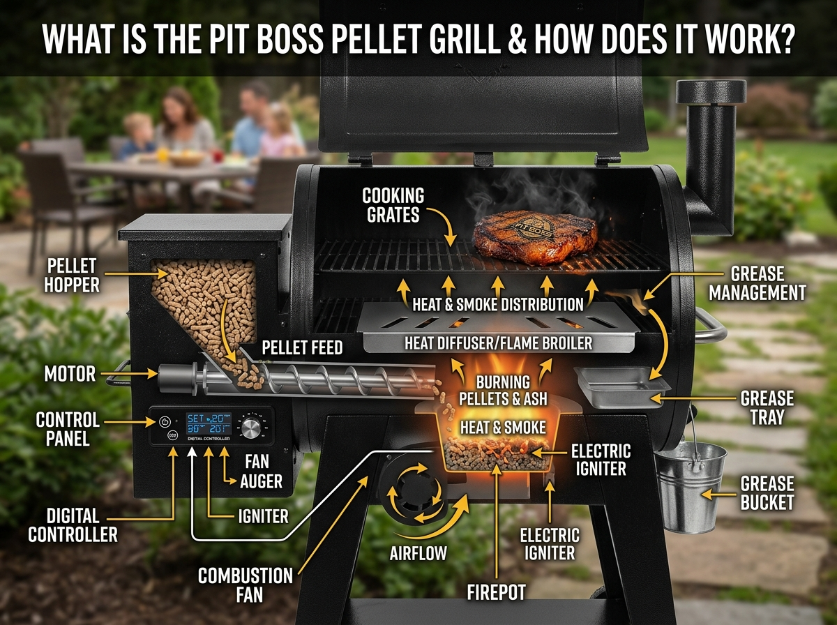 What Is the Pit Boss Pellet Grill, And How Does It Work