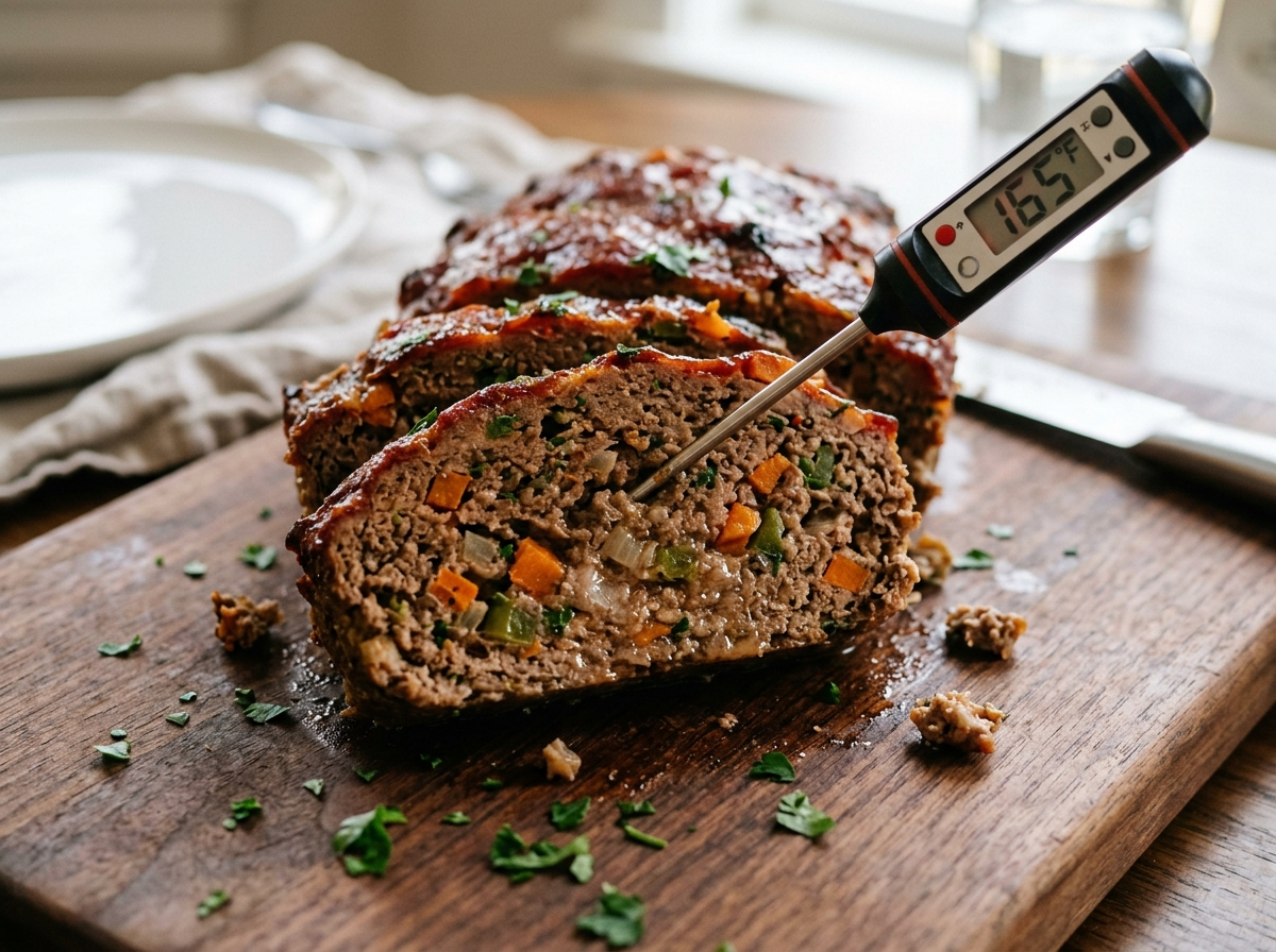 What Should The Internal Temperature Be For Meatloaf