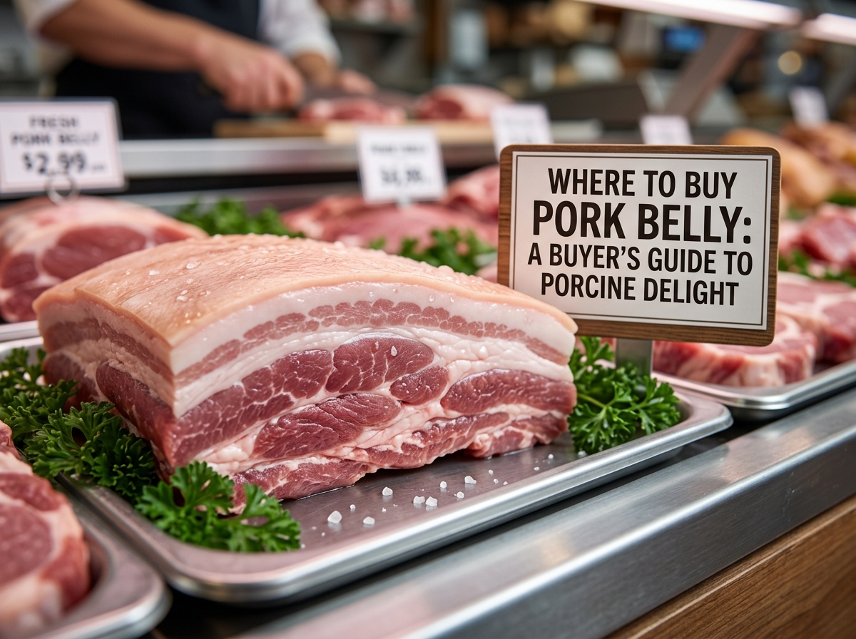 Where to Buy Pork Belly: A Buyer’s Guide to Porcine Delight