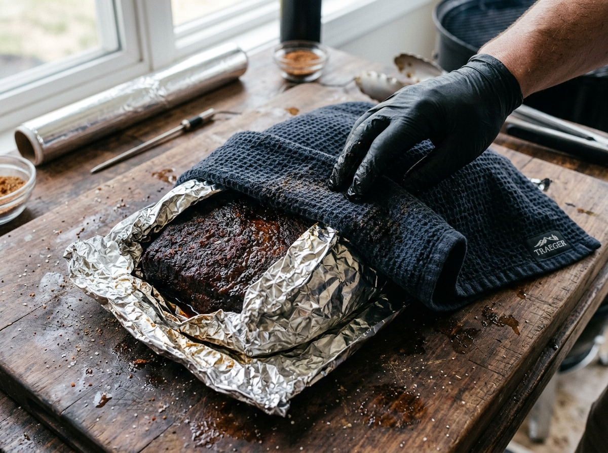 Wrapping Brisket In Foil And Towel